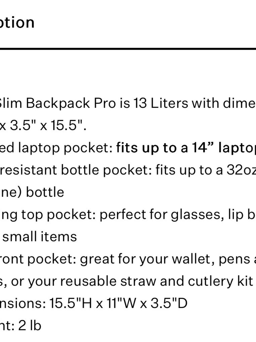Day Owl Slim Pro Backpack - Picture 4 of 5